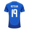 Italien Mateo Retegui #19 Heimtrikot EM 2024 Kurzarm